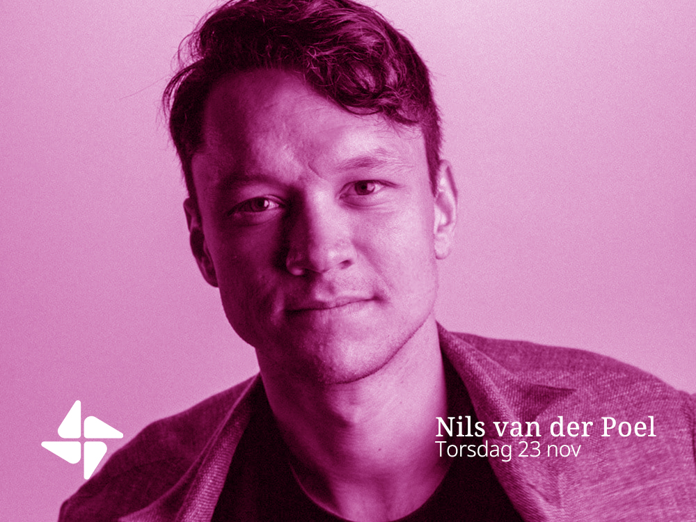 Porträttbild på Nils van der Poel